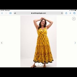 Anthropologie Sachin & Babi Tiered Midi Dress 14